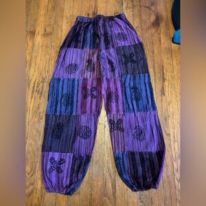 NWOT Boho patchwork pants